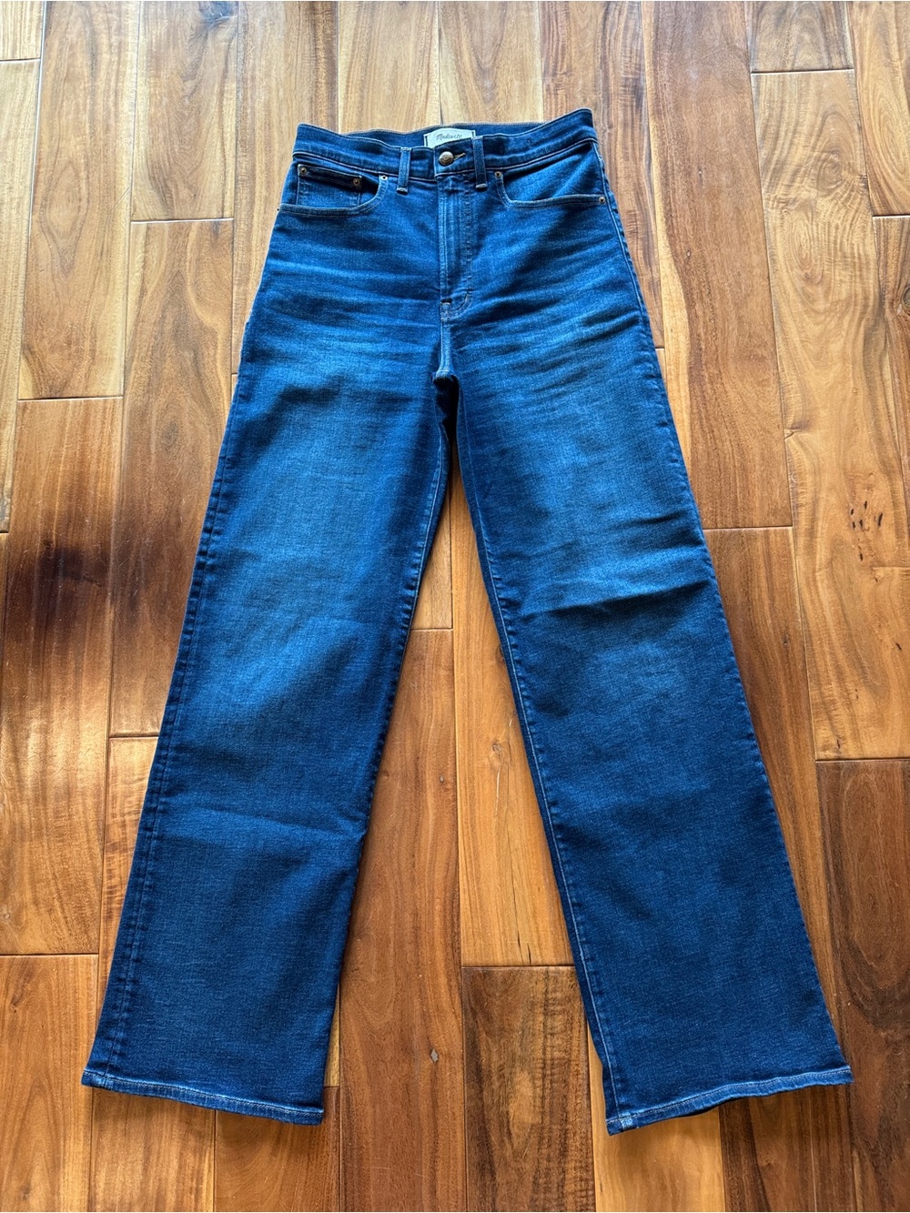 Madewell “The perfect vintage wide leg jeans”